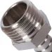 Штуцер STOUT НР никелированный 1/2'x12