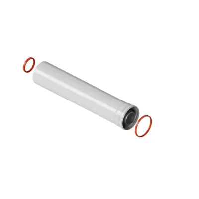 Удлинитель дымохода коакс ROMMER раструбн 60/100 L 250