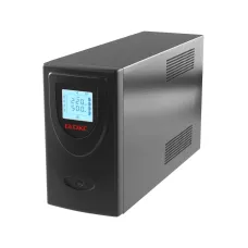 Источник бесперебойного питания line-interactive, Инфо Элсиди (Info LCD) 2000 ВА/1200 Вт, 1/1, 2xIEC C13, 2xSchuko, USB + RJ45, LCD, 2x9Aч