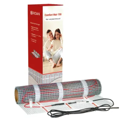 Мат нагревательный (теплый пол) Ridan Comfort Mat-150 375 Вт 230 В 2,5 м2