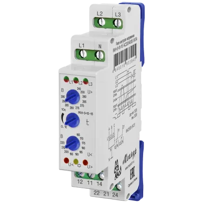 Реле контроля напряжения РКН-3-15-15 AC230В/AC400BУХЛ4