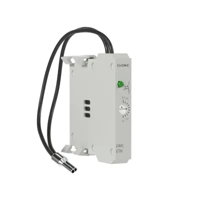 Таймер для миниконтакторов DMC и реле DCR для монтажа справа с задержкой на включение 0.3-3 секунды