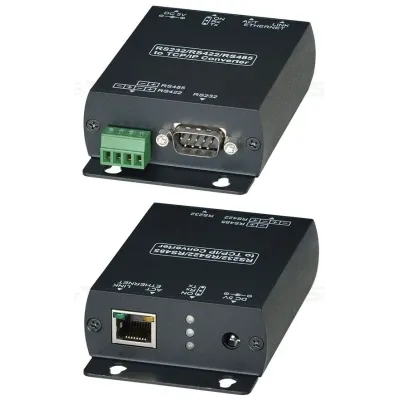 RS007 Преобразователь интерфейса RS485/RS422/RS232 в Ethernet