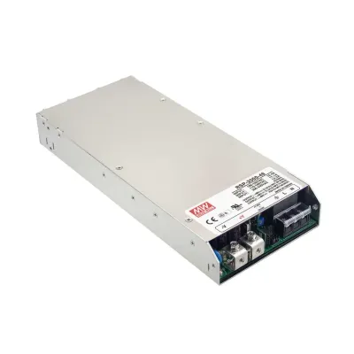 Блок питанияAC-DC, 2000Вт, вход 90…264V AC, 47…63Гц 127…370В DC, выход 24В80A, рег. вых 21…28В,  изоляция 3000В AC, в корпусе 295х127х41мм, -35…+70°С