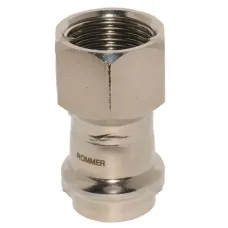 RSS-0022-000281 ROMMER Переходник-ВР, 28х1, из нержавеющей стали прессовой