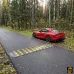 Искусственная дорожная неровность 900-2 (концевой элемент), резина