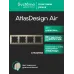 ATLASDESIGN AIR 4-постовая РАМКА, ШАМПАНЬ/дымчатый белый