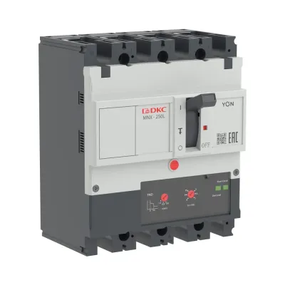 Выключатель автоматический YON pro MNX250L 4P 250 A 70 kA при AC415V расцепитель TMD
