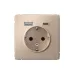 ARTGALLERY розетка 16А с 2 USB A+C, 5В/2,4А/3,0А, 2х5В/1,5А, механизм, песочный ARTGALLERY розетка 16А с 2 USB A+C, 5В/2,4А/3,0А, 2х5В/1,5А, механизм, песочный