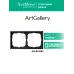 ARTGALLERY рамка 2-постовая, универсальная, карбон