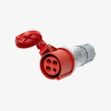 Розетка кабельная прозрачная 32 A, 380-415 В, 3P+E, quick connect, IP44