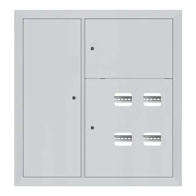 Щит этажный ЩЭ 4 кв. слаботочка слева (1000х950х160) TVENKOM БП-00015108