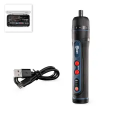 Отвертка аккумуляторная SD-4-5 серия ПРОФИ со сменными битами для закручивания и откручивания шурупов, винтов и других крепежных резьбовых и