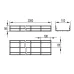 Проволочный лоток 80х100 L2000