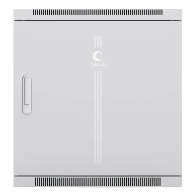 Шкаф телекоммуникационный настенный разобранный   19'' 22U 600x600x1082mm (ШхГхВ) дверь металл, цветсерый (RAL 7035)