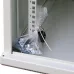 Шкаф телекоммуникационный настенный разобранный 19дюйм 12U 600x450x635mm (ШхГхВ) дверь стекло, цвет серый (RAL 7035)