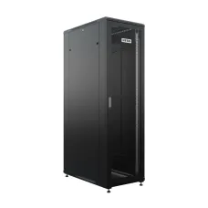 Шкаф напольный универсальный серверный R 22U 600х1000мм, 4 профиля 19, двери перфорированная и перфорированная, боковые стенки съемные, регулируе