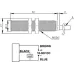Индуктивный датчик (PNP-НЗ), кабель 2м*3 (расс. сраб. 2мм, 800 Гц), скрытый мотаж, 10-30В DC, IP67