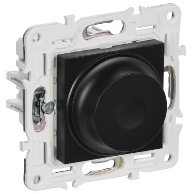 SKANDY Светорегулятор поворотный с индикацией 600Вт SK-D01Bl черный IEK