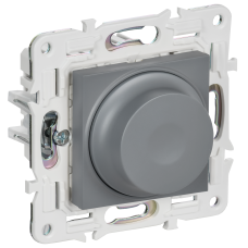 SKANDY Светорегулятор поворотный с индикацией 600Вт SK-D01Gr серый IEK