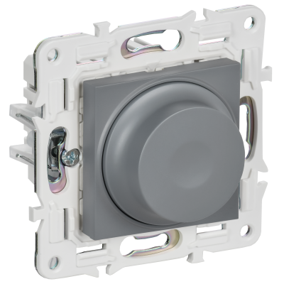 SKANDY Светорегулятор поворотный с индикацией 600Вт SK-D01Gr серый IEK