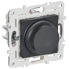 SKANDY Светорегулятор поворотный с индикацией 600Вт SK-D01T титан IEK