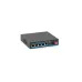 Коммутатор неуправляемый 6 портов RJ45/SFP 10 100 1000 Мб/с PoE 65Вт с ИБП Коммутатор неуправляемый 6 портов RJ45/SFP 10 100 1000 Мб/с PoE 65Вт с ИБП