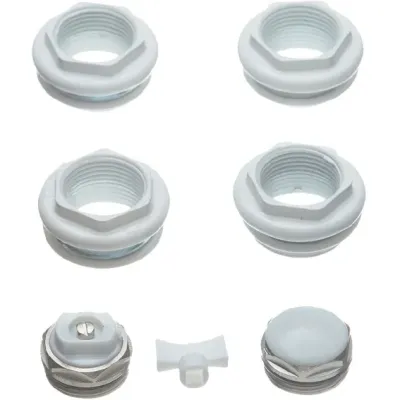 SKU-0111-000134 STOUT Универсальный монтажный комплект для подключения радиатора 3/4 RAL 9016