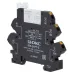 Реле интерфейсное, 1CO, ком. ток 6А, AgSnO, напря жение 230V AC/DC, RC-цепь, push-in клеммы