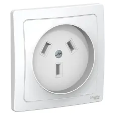 BLANCA скрытой установки розетка силовая 2р+n, 32а, 250в, белый