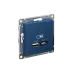 ATLASDESIGN USB РОЗЕТКА A+С, 5В/2,4А, 2х5В/1,2А, механизм, АКВАМАРИН ATLASDESIGN USB РОЗЕТКА A+С, 5В/2,4А, 2х5В/1,2А, механизм, АКВАМАРИН