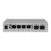 Коммутатор неуправляемый L2 4 порта 10/100/1000 Мб/с, 2хSFP SNR-S1904G-2S