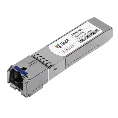 Модуль SFP WDM 1хSC, 1 Гб/с, 21 дБ, Tx:1310/Rx:1550 нм, DDM, до 40 км SNR-SFP-W35-40