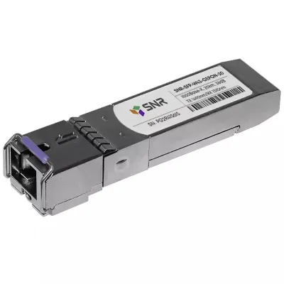 Модуль SFP WDM GEPON, дальность до 20км (32dB), Tx/Rx: 1490/1310нм SNR-SFP-W43-GEPON-20
