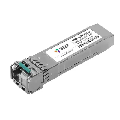 Модуль SFP+ WDM 1хLC, 10 Гб/с, 21 дБ, Tx:1330/Rx:1270 нм, до 60 км SNR-SFP+W37-60
