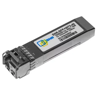 Модуль SFP+ WDM 1хLC, 10 Гб/с, 16 дБ, Tx:1270/Rx:1330 нм, до 40 км SNR-SFP+W73-40