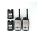 Комплект раций аналоговых портативных UHF 400-470 2Вт 1100 мАч Type-C IP-54