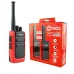 Комплект раций аналоговых портативных UHF 400-470 2Вт 1100 мАч Type-C IP-54 красный