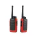 Комплект раций аналоговых портативных UHF 400-470 2Вт 1100 мАч Type-C IP-54 красный