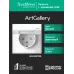 ARTGALLERY розетка с заземл. со шт. с крышк, 16А, IP44, механизм, белый