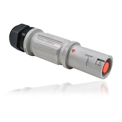 SPX4LS3GY120MP Syntax SPX 480А Розетка кабельная STB L3 серая, винтовой контакт, М40 d=19-28 мм (гильза 120 мм кв.)