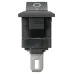 Выключатель клавишный KCD11-102 250В AC/DC, 1P, 3А, (3с), ON-ON, черный, Micro TDM