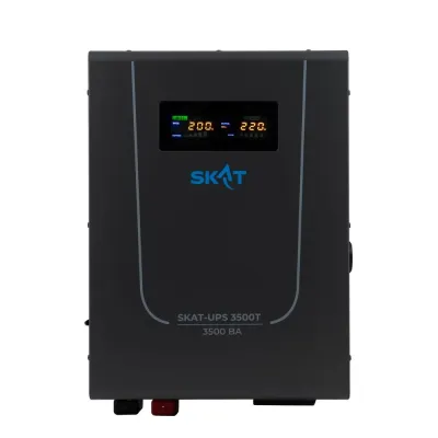 Источник бесперебойного питания Line-interactive SKAT-UPS 3500T 3500ВА без АКБ Tower 2хSchuko