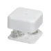 Коробка распаячная КР 50х50х20 ОП с клем. колодкой белая IP40 TDM
