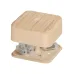 Коробка распаячная КР 50х50х20 ОП сосна с клем. колодкой IP40 инд. штрихкод TDM