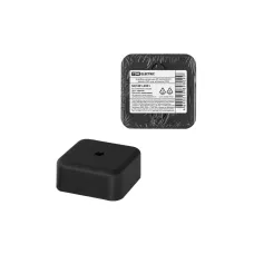 Коробка распаячная КР 50х50х20 ОП черная. IP40.TDM