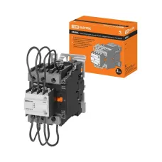 Контактор для коммутации конденсаторных батарей 40кВАр, КМНК-40-230.Б 2НО 1НЗ TDM