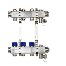 Комплект коллекторов SSM-3R set с кронштейнами, 3 контура