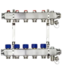 Комплект коллекторов SSM-5R set с кронштейнами, 5 контуров