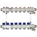 Комплект коллекторов SSM-7R set с кронштейнами, 7 контуров